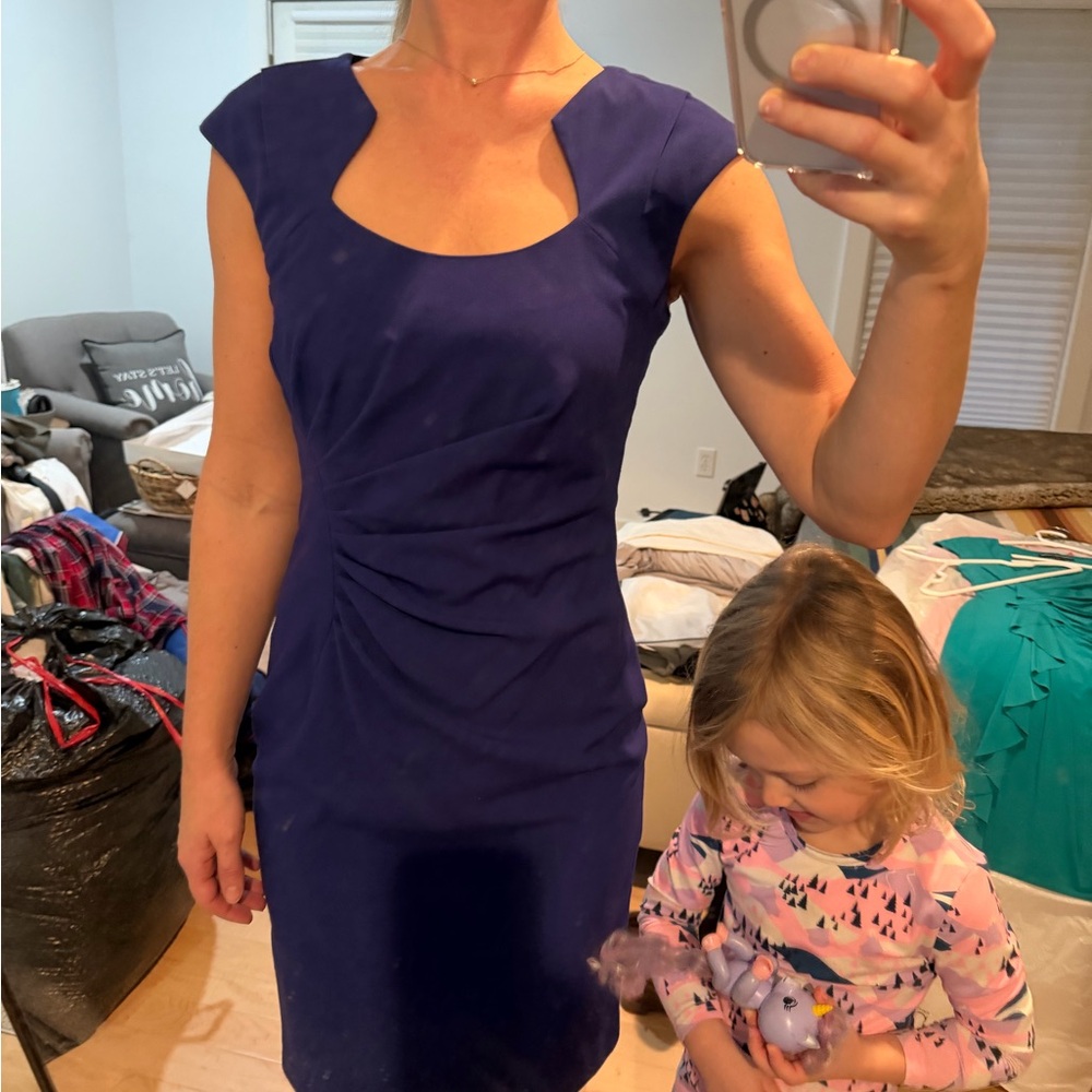Calvin Klein Royal Purple Dress